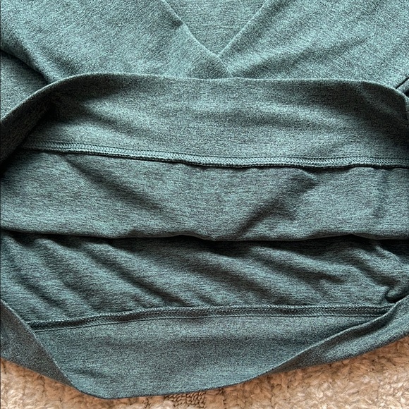 Rhoback Green Pullover Hoodie Sweatshirt - Picture 3 of 5